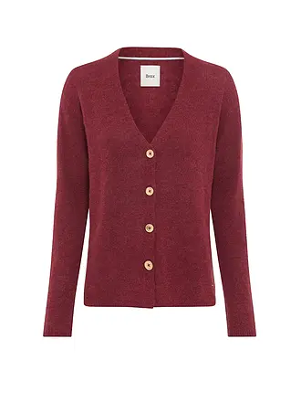 BRAX | Strickjacke ALICIA | dunkelrot